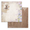 Stamperia Scrapbooking Small Pad 8"x8" 10/Pkg - Quiet Days