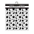 Stamperia Thick Stencil 4.72" x 4.72" - Baby Star and Moon