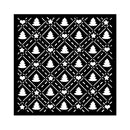 Stamperia Thick Stencil 7.09"x 7.09" - Candy Christmas Tree Pattern