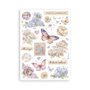 Stamperia Washi Pad A5 8 Pkg - Quiet Days