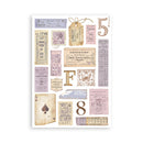 Stamperia Washi Pad A5 8 Pkg - Quiet Days