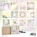 Collection of scenic cards with nature-themed designs on a white background