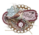 Studio Light Christmas Blush Die-Cut Paper - Elements