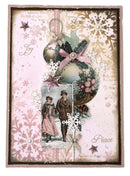 Studio Light Christmas Blush Die-Cut Paper - Elements