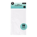 Packaging of black foam tape with clear plastic window