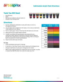 Artesprix Sublimation Acrylic Paint 60ml - Orange