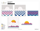 Altenew Sunset Horizon Stencil Set (2 in 1)*
