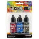 Tim Holtz Alcohol Ink .5oz 3/Pkg - Expedition-Brick/Yonder/Wilderness*