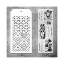 Tim Holtz Mixed-Media Stamps & Stencil - Set