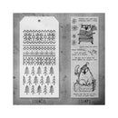 Tim Holtz Mixed-Media Stamps & Stencil - Set