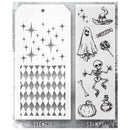 Tim Holtz Mixed-Media Stamps & Stencil - Set