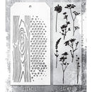 Tim Holtz Mixed-Media Stamps & Stencil - Set