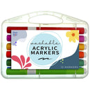 Kwik Stix Magic Stix Washable Acrylic Markers 12/Pkg Assorted Colours