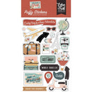 Echo Park Puffy Stickers Let's Take The Trip*