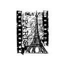 Tim Holtz Cling Stamp 2.5"X3.5" Paris Film