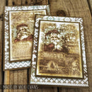 Tim Holtz Cling Stamp 2.5"X3.5" Christmas Miracle