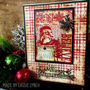 Tim Holtz Cling Stamp 2.5"X3.5" Christmas Miracle