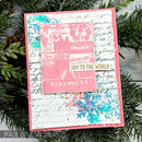 Tim Holtz Cling Stamps 7"X8.5" Mini Holidays