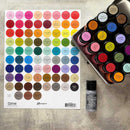 Tim Holtz Distress Large Round Label Sheets - Black Text