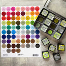 Tim Holtz Distress Large Round Label Sheets - Black Text