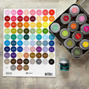 Tim Holtz Distress Large Round Label Sheets - White Text