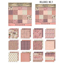 Tim Holtz - Advantus Idea-ology Double-Sided Cardstock 8"X8" 12/Pkg Palette Collection: Pink,