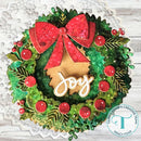 Trinity Stamps Circle Card Add-On Die Set - Holiday Wreath
