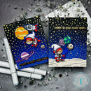 Trinity Stamps Coordinating Die Set - Astronomical Gnomes