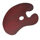 Universal Crafts Paint Palette - Ergonomic Dark Wood - 30cm x 40cm