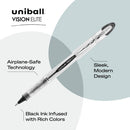 Uni-ball Vision Elite Rollerball Pens 3/Pkg Bold 0.8mm - Black