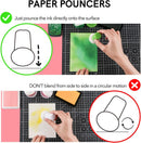 Universal Crafts Paper Pouncers 9 Pack - Multi Colour