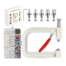 Pearl setting machine with accessories on a white background