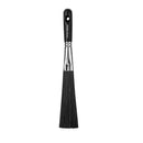 Black and silver brush with a visible brand name on a white background