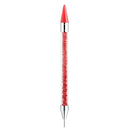 Universal Crafts Rhinestone Pick Up & Placement Tool - Wax Head Replacement 4 Pack - Red