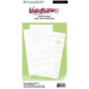 49 And Market Irresistible Artful Words Rub-on Transfer Set