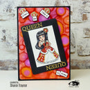 Visible Image A6 Stamp Set - Queen of Hearts