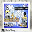 Visible Image A6 Stamp Set - Splash of Whisky