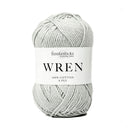 Fiddlesticks Wren 8ply Cotton Yarn 50g - Silver