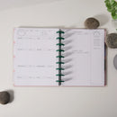 Happy Planner 12-Month Undated Classic Disc Bound Planner Glowing Goals