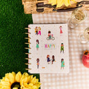Me & My Big Ideas – Happy Planner 12-Month Undated Classic Disc Bound Planner - Squad Goals