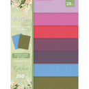 Crafter's Companion Nature's Garden Wildflower Card Pack 8.5"X11" Luxury Linen*