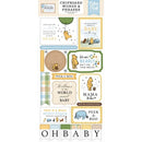 Echo Park Chipboard 6"X13" Words & Phrases, Winnie The Pooh Baby