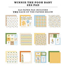 Echo Park Double-Sided Paper Pad 6"X6" Winnie The Pooh Baby