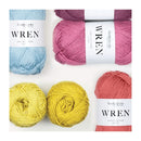 Fiddlesticks Wren 8ply Cotton Yarn 50g - Mulberry