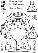 Woodware Clear Stamps - Professor Gnome