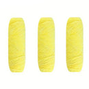 Poppy Crafts Velour Yarn 100g 3 Pack - Yellow