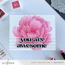 Altenew Magical Peony Press Plate