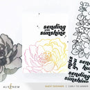 Altenew Magical Peony Press Plate