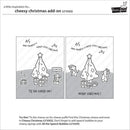 Lawn Cuts Custom Craft Dies - Cheesy Christmas Add-On*