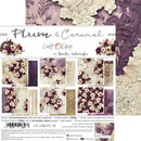 Craft O'Clock Plum & Caramel 6"×6" Paper Set